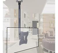 FHSLKXIM Tv Stand Ceiling Tv Bracket, Full Motion Height Adjustable Swivel Tilting Bracket, Tv Ceiling Mount Fits Most 12-32 Inch Tvs, 45Kg/99Lbs Capacity,4M,2m