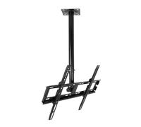 FHSLKXIM Tv Stand Tv Stand Ceiling Tv Mount, Tv Bracket Fits 32-55Inch Flat Panel Display, 400X400Mm, Max Loading Up To 110Lbs/50Kg,B,0.53m