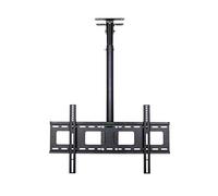 FHSLKXIM Tv Stand,Tv Wall Mount Tv Ceiling Mount Bracket, 40-70 Inch Full Motion Movement Flat/Curved Screen Bracket, Holds Up To 45Kg, Telescopic Height Adjustment,1.5m