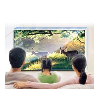 FHSLKXIM Ultra-Thin Tv Protective,Film Scratch Resistant Wear Resistant, Anti-Blue Light Eye Protection, Suitable For Television,A,80 inches