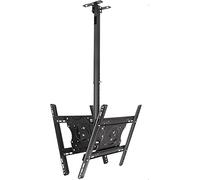 FHSLKXIM Universal Tv Stand Multifunction Adjustable Wall Ceiling Tv Mount, For 32 To 55 Inch Tv Swivel And Tilting Bracket, Up To 176 Lbs, Vesa 400X400Mm Tv Mount Tv Stand