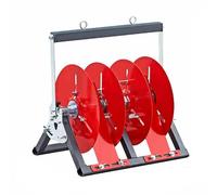 FHSLKXIM Wire Spool Rack,Heavy-Duty Wire Organizer,Spool Classification For Laying Cables In The Workshop Or On Site,35x28x38cm