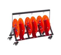 FHSLKXIM Wire Spool Rack,Spool Classification,Cable Pay-Off,Heavy-Duty Cable Distributor For Laying Cables In The Workshop Or On Site,65x30x47cm