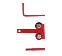 Fhsqwernm 1set/3Piece Steel Chainsaw Rod Rails Tightening Straightener Set For Professional Maintenance Guide Alignment Tool