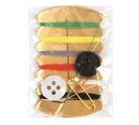 Fhsqwernm 20 Sets Small Simple Handy Travel Sewing Kits Thread Repair Emergencie With With Needle Threads Button Safety Pin
