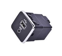 Fhsqwernm Car Charging Front Charging Port USB 5XG28DX9AD Compatibles 2017 2021 Compasses Models Durability ABS