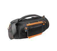 Fhsqwernm Meshes Fabric Case Outdoor Travel Carrying Case with Adjustable Shoulder Strap for Boombox 3/2 Speakers