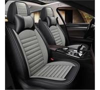 FHSUF Car Seat Covers Car Seat Cover Leather For Captur For Logan For Kadjar For Trafic For Scenic For Armrest For Megane Waterproof Car Seat Covers(Black ash,Deluxe)