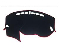 FHSUF Dashboard Cover Mat For Hyundai For Tucson TL 2015 2016 2017 2018 2019 2020 Car Dashboard Cover Avoid Light Pad Instrument Panel Mat Carpets Sunshade Instrument(RHD 15-18 Red)