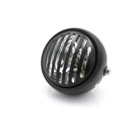 FHSUF Led Motorcycle Headlights 5.75'' Motorcycle Headlight Moto Light With Brackets For CG125 For GN125 CB CL For Sportster For Chopper Vintage Motorbike Headlamp Headlight Kit(WHITE)