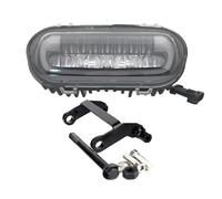 FHSUF Led Motorcycle Headlights Motorcycle 9.8" LED Headlight Assembly Hi/Lo Beam White DRL Front Head Lamp Light For Dyna For Fat For Bob For FXFB FXDF 2008-2017 Headlight Kit