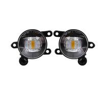 FHSUFG Car Front Bumper Fog Lamp Assembly For Bronco Sport 2021 2022 Led Yellow White Daytime Running Lights Drl 12v Fog Lamps(Yellow)