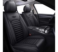 FHSUFG Seat Pad Car Chair For Dacia For Duster For Sandero For Logan Car Seat Cover Leather Automotive Interior Parts(Black)