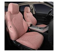 FHSUFG Seat Pad Car Chair Leather Car Seat Covers Custom For Subaru For Forester For Impreza For Legacy For Outback For BRZ For Tribeca XV(Pink,Standard)