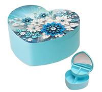 FHTech Store 5D DIY Diamond Art Rhinestones Decorative Storage Box Partial Drill Crystal Mosaic Storage Container Heart-Shaped Jewelry Box for Home Car Desk Decoration Craft