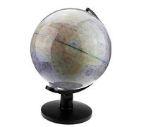 FHUILI 35Cm Lunar Globe Model - Geographic/Educational/Modern Desktop Decoratio - PVC Material Planetarium Model - for Teaching Aidsteaching Model Universal Rotation Lunar