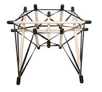 FHUILIJH Fascial Tensioning Body Model Pelvic Tension Integral Model for Fascial Tension Teaching Aid,White,24cm