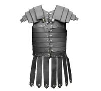 FHUILIJH Medieval Cosplay Armour - Renaissance Warrior Armour - Period Costumes for Performances,Black,50cm