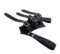 FHUILIJH Medieval Retro Knight Sword Set - Medieval Belt Waist Sheath Scabbard Holder Sword Holster - for Sword Belt Accessory,Black,15cm