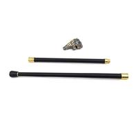 FHUILIJH Metal Creative Gentleman's Cane, Lion Head Handle Cane, Traditonal Hand Walking Hand Cane,Black,93cm