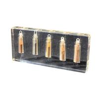 FHUILIJH Soil Specimens, Taxidermy Soil Specimen, Paperweights,Use for Science Education,Biology Classroom,Clear,14cm