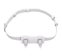 FHUILIJH Sword Holder Rapier Knight Sword Belt - Men's Medieval Retro Sword Set Waist Sheath Scabbard Holder Sword Holster - for Cosplay Costume Photography Props,White,6cm