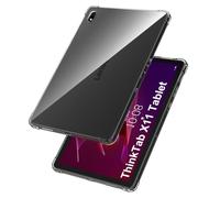 Fhyeugfy for Lenovo ThinkTab X11 Tablet Case,10.95 inches,Slim TPU Clear Transparent Back Protective Cover,Anti-Scratch Shockproof -Clear