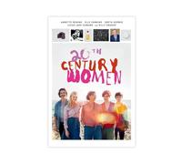 FHYTKC 20th Century Women Canvas Poster Bedroom Decor Landscape Office Room Decor Gift 08x12inch(20x30cm)