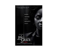 FHYTKC A Fall from Grace Canvas Poster Bedroom Decor Landscape Office Room Decor Gift 08x12inch(20x30cm)
