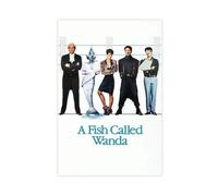 FHYTKC A Fish Called Wanda Canvas Poster Bedroom Decor Landscape Office Room Decor Gift 12x18inch(30x45cm)