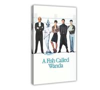 FHYTKC A Fish Called Wanda Canvas Poster Bedroom Decor Landscape Office Room Decor Gift 24x36inch(60x90cm)
