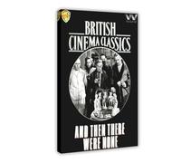FHYTKC And Then There Were None Canvas Poster Wall Art Decor Print Picture Paintings for Living Room Bedroom Decoration 20x30inch(50x75cm)