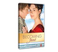 FHYTKC Becoming Jane Movie Poster Canvas Poster Wall Art Decor Print Picture Paintings for Living Room Bedroom Decoration 08x12inch(20x30cm)