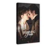 FHYTKC Becoming Jane Movie Poster Canvas Poster Wall Art Decor Print Picture Paintings for Living Room Bedroom Decoration 20x30inch(50x75cm)