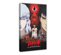 FHYTKC Berserk The Golden Age Arc II - The Battle for Doldrey Canvas Poster Bedroom Decor Landscape Office Room Decor Gift 24x36inch(60x90cm)