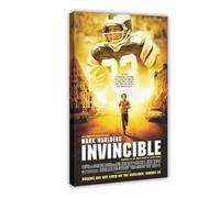 FHYTKC Invincible Movie Poster Canvas Poster Wall Art Decor Print Picture Paintings for Living Room Bedroom Decoration 20x30inch(50x75cm)