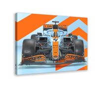 FHYTKC McLaren Formula 1, F-1Racing Canvas Poster Wall Art Decor Print Picture Paintings for Living Room Bedroom Decoration 16x24inch(40x60cm)