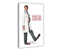 FHYTKC Patch Adams Canvas Poster Wall Art Decor Print Picture Paintings for Living Room Bedroom Decoration 20x30inch(50x75cm)