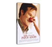 FHYTKC Patch Adams Canvas Poster Wall Art Decor Print Picture Paintings for Living Room Bedroom Decoration 16x24inch(40x60cm)