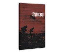 FHYTKC Stalingrad Movie Poster Canvas Poster Wall Art Decor Print Picture Paintings for Living Room Bedroom Decoration 12x18inch(30x45cm)