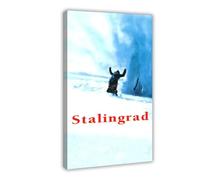 FHYTKC Stalingrad Movie Poster Canvas Poster Wall Art Decor Print Picture Paintings for Living Room Bedroom Decoration 08x12inch(20x30cm)