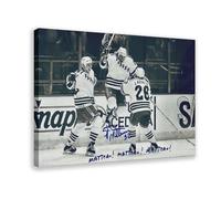 FHYTKC „Stephane Matteau Signiert & Beschriftet NHL Canvas Poster Bedroom Decor Landscape Office Room Decor Gift 16x24inch(40x60cm)