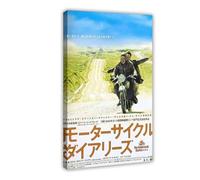 FHYTKC The Motorcycle Diaries Canvas Poster Bedroom Decor Landscape Office Room Decor Gift 08x12inch(20x30cm)