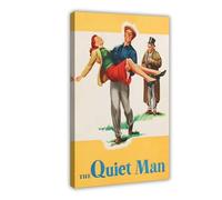 FHYTKC The Quiet Man Canvas Poster Wall Art Decor Print Picture Paintings for Living Room Bedroom Decoration 24x36inch(60x90cm)