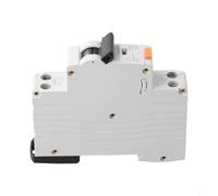 FI/LS Switch 30mA Residual Current Circuit Breaker 16A 1P+N RCD, Fast Reaction Flame-Retardant Earth Fault Protection for Household & Industrial Electrical Panels