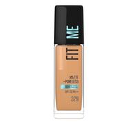 Fi.t Me Matte + Poreless Foundation Shade 329 | Natural Matte Finish with 16H Oil Control, Non Comedogenic, Blurs Pores, 30ml (Pack Of 1)