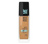 Fi.t Me Matte + Poreless Foundation Shade 339 | Natural Matte Finish with 16H Oil Control, Non Comedogenic, Blurs Pores, 30ml (Pack Of 1)