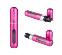 Fia Direct 6ML Perfume Atomiser Aftershave Travel Refillable Bottle Portable Handbag Spray-Nicotine Free (Hot Pink)