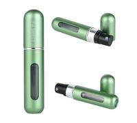 Fia Direct 6ML Perfume Atomiser Aftershave Travel Refillable Bottle Portable Handbag Spray-Nicotine Free (Green)
