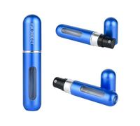 Fia Direct 6ML Perfume Atomiser Aftershave Travel Refillable Bottle Portable Handbag Spray-Nicotine Free (Blue)